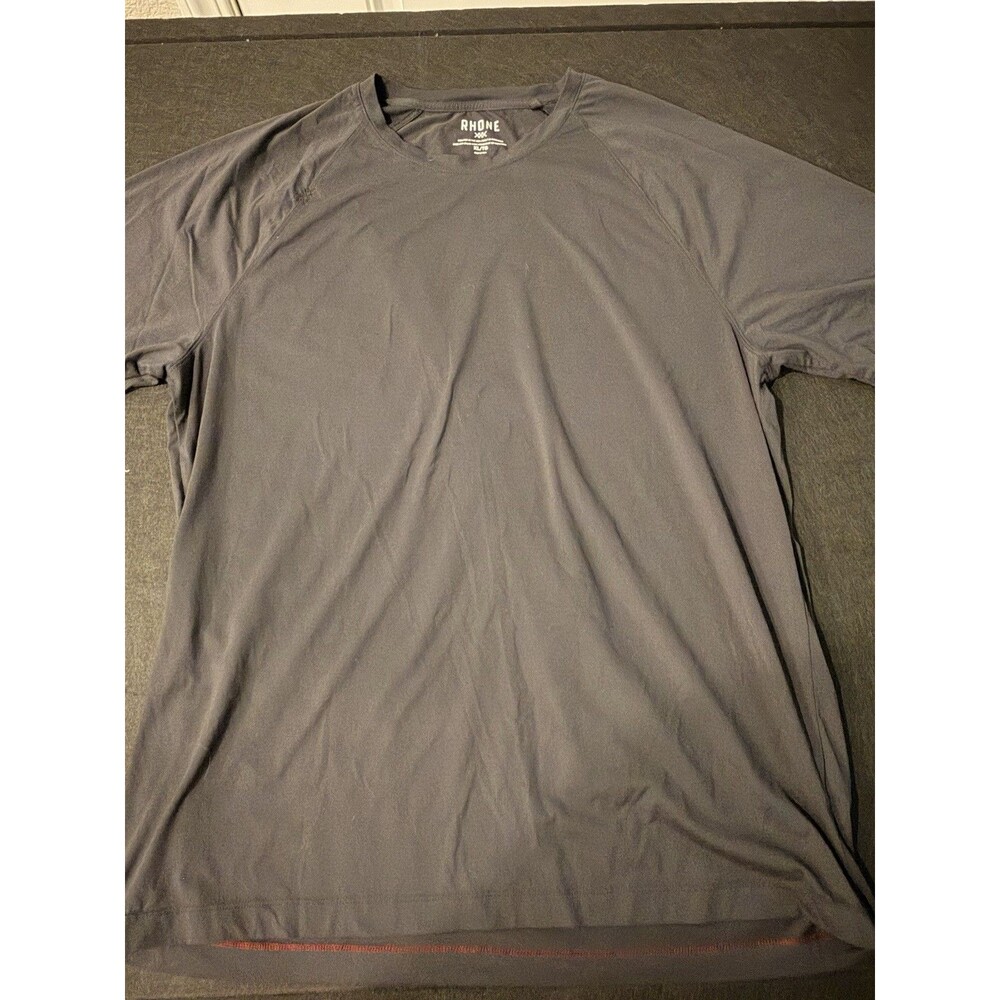 Lots of 2 Rhone Shirt Mens XL Black Classic Performance Athletic Training Reign - Picture 7 of 11